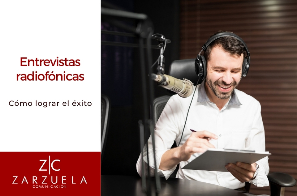 Sé un éxito en tus entrevistas radiofónicas