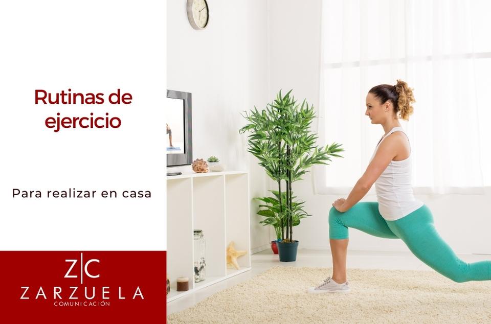 Ejercicios para mantenerte sano en casa