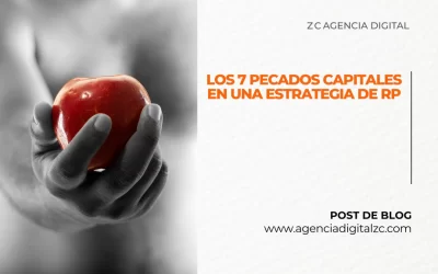 Los 7 pecados capitales en una estrategia de RP