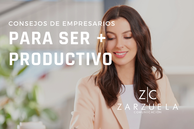 Consejos para ser más productivo