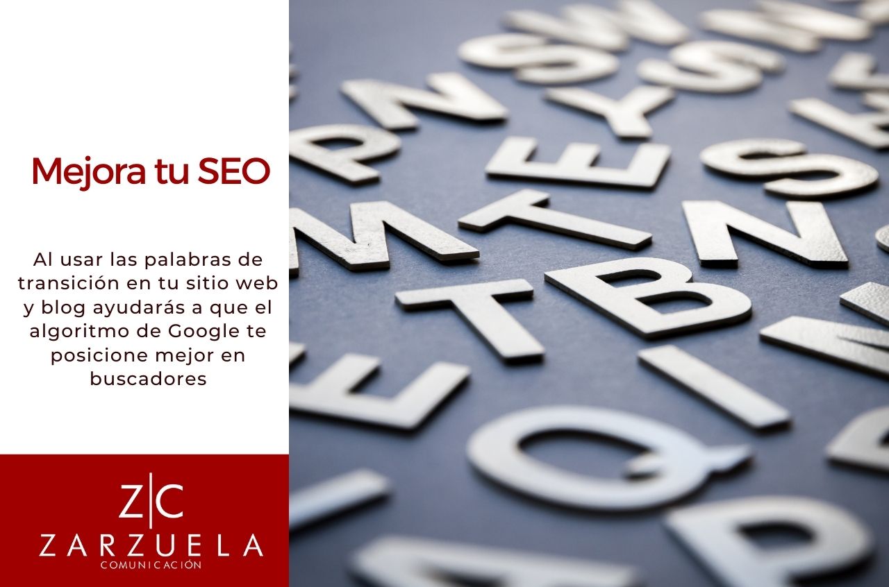 Palabras de transición SEO: cómo usarlas