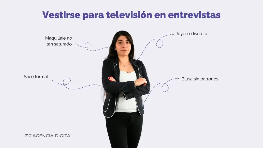 vestirse para television en entrevistas