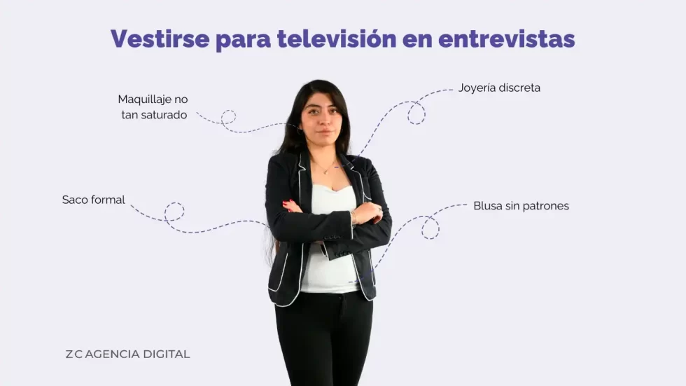 Dressing for Television: What Spokespersons Need to Know 3 vestirse para television en entrevistas