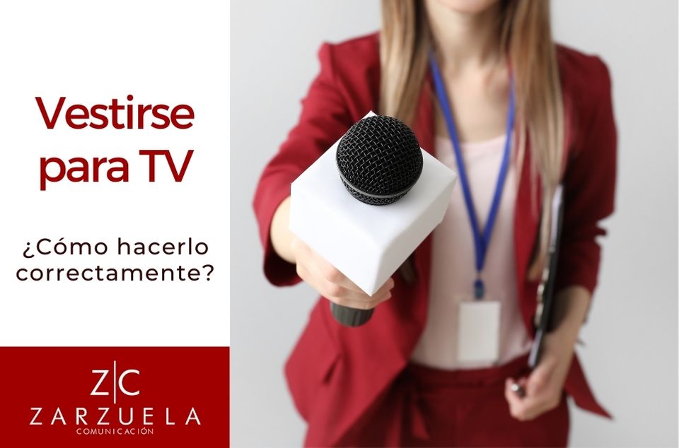 Vestirse para televisión correctamente