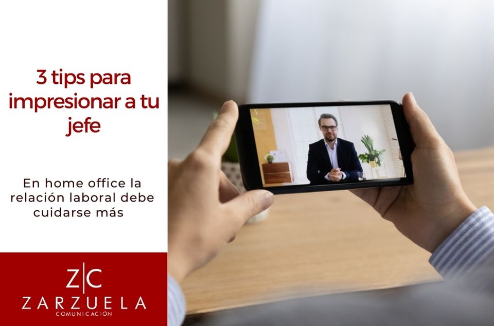 3 tips para impresionar a tu jefe en home office en casa