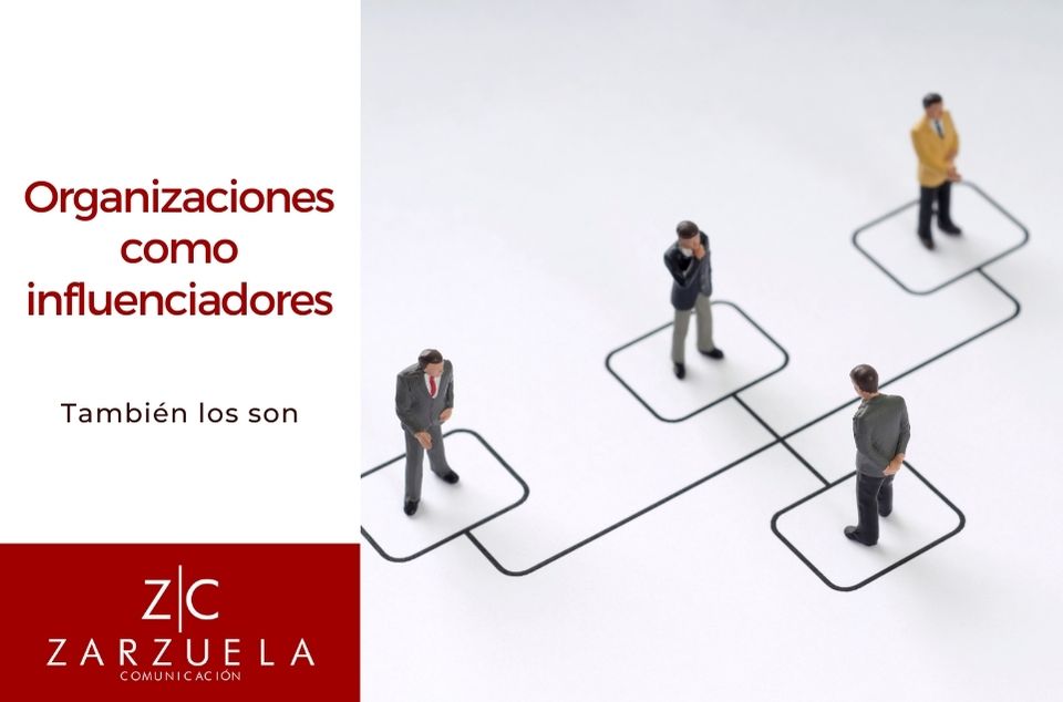 Influenciadores online, las organizaciones también lo son