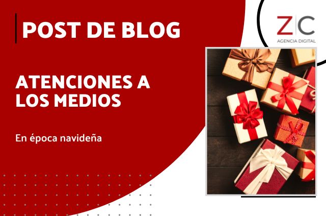 Atenciones hacia los medios en Navidad