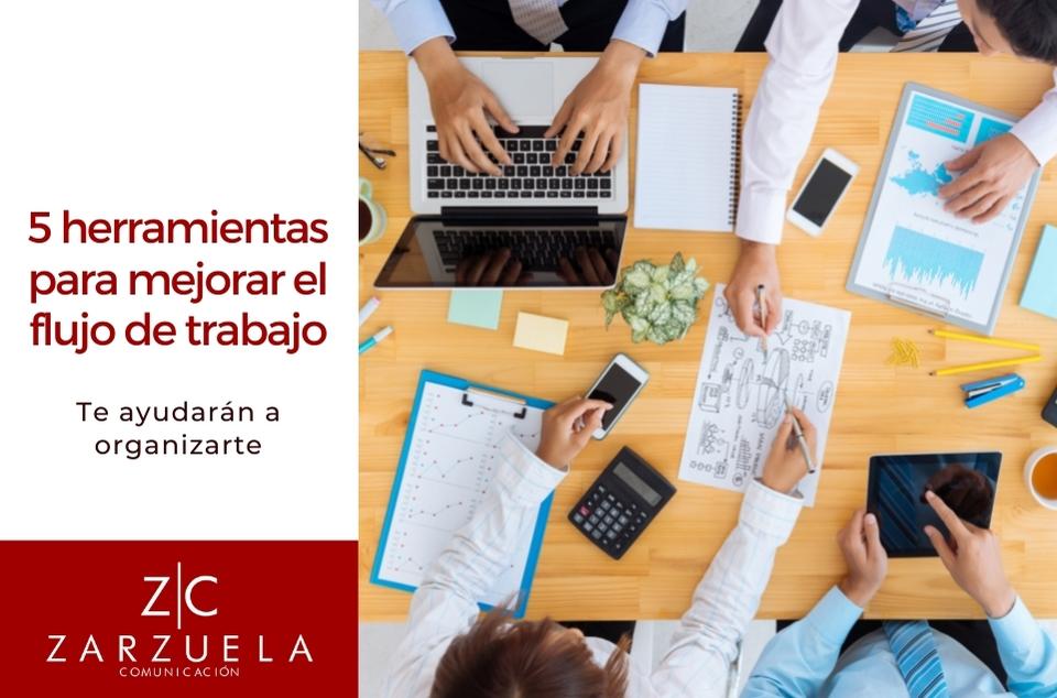 5 herramientas para mejorar el flujo de trabajo