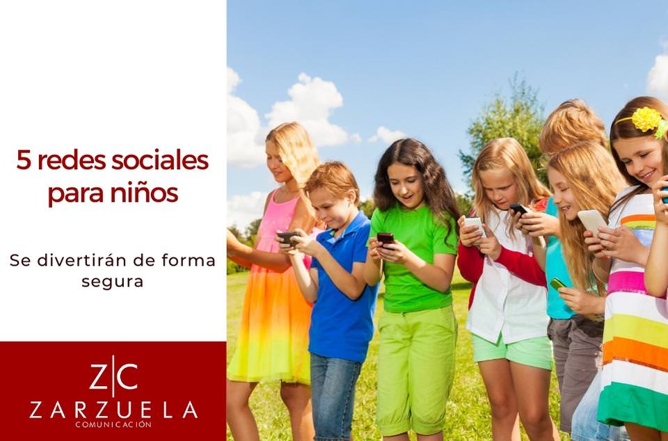 5 redes sociales seguras para niños