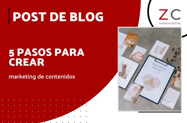 5 pasos para crear marketing de contenido