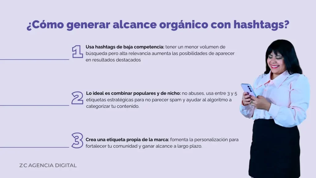 Hashtags en redes sociales, su evolución hasta hoy 3 genera alcance organico