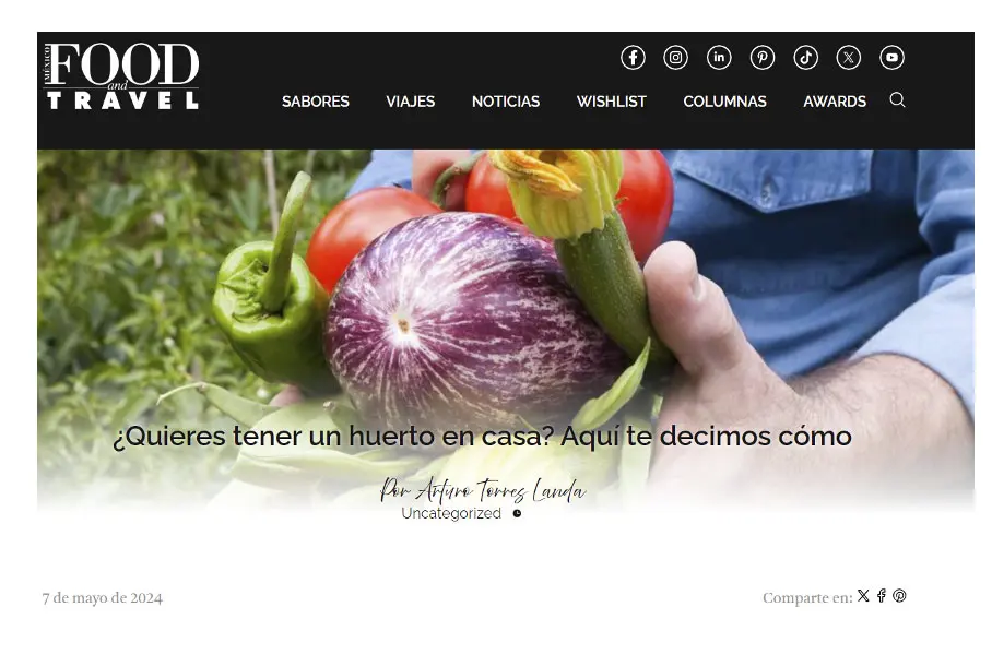 foofd and travel proyecto el rincon verde