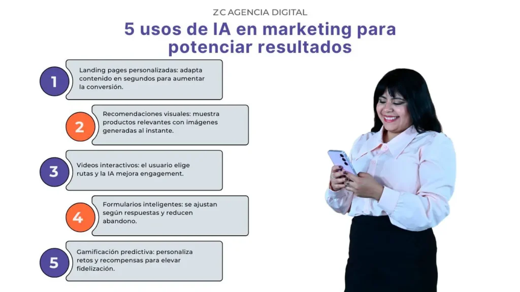 IA en marketing: tendencias 2026, descúbrelas 3 5 usos de IA en marketing para potenciar resultados