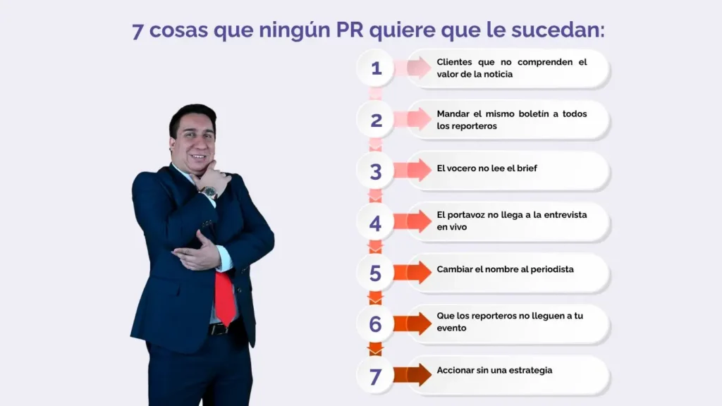 7 cosas que ningun PR quiere que le sucedan