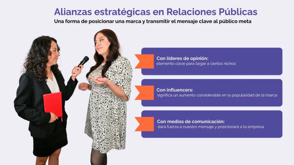 RP: objetivos de una estrategia 3 Alianzas estrategicas en Relaciones Publicas