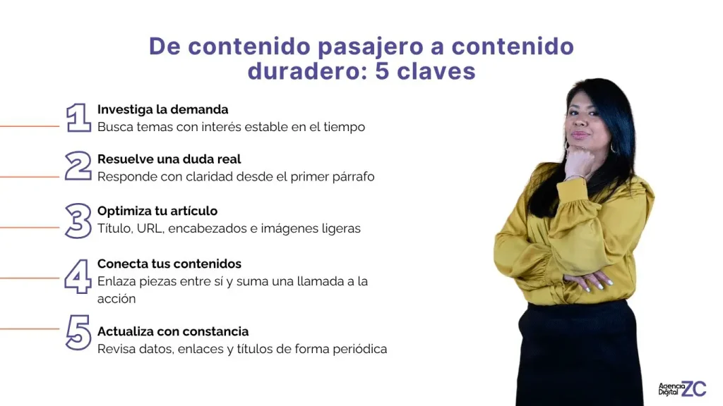 marketing contenidos evergreen claves